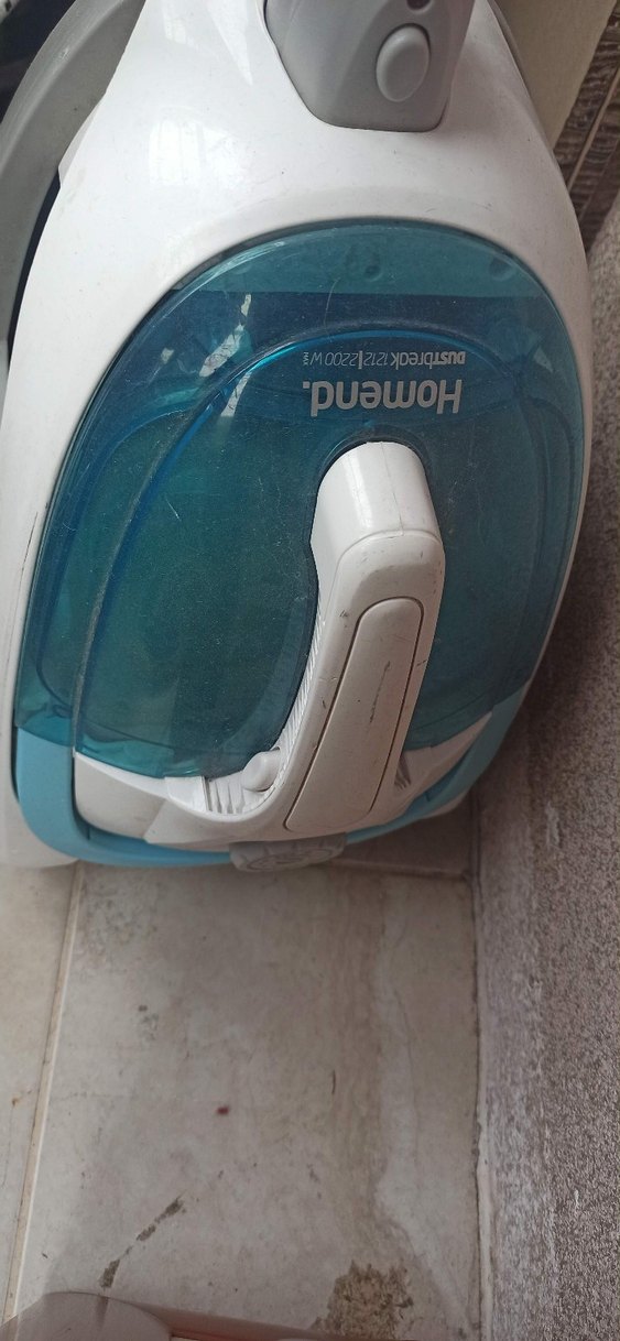 Turkuaz Renkli Pastel Elektrikli Süpürge - Görsel 2