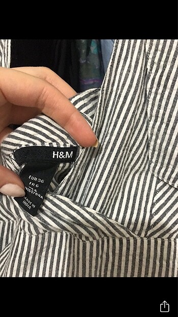 H&M H&M elbise boyundan bağlamalı