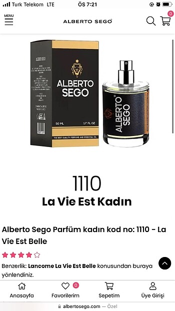 Lancome la vie est belle kadın parfüm