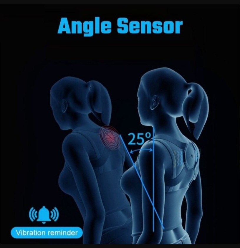 Sensörlü Titreşimli Dik Duruş Korsesi - Görsel 2