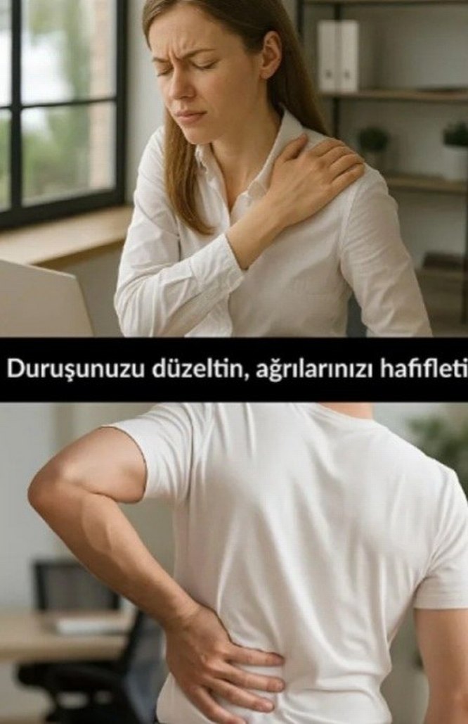 Kamburluk Önleyici Dik Duruş Korsesi - Görsel 5