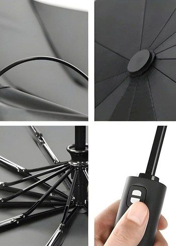 zamlanmadan  alın indirimli ürün
Fermuarlı Siyah Kadın Şemsiye - Görsel 6