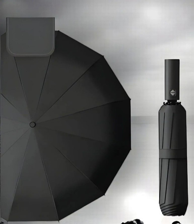 zamlanmadan  alın indirimli ürün
Fermuarlı Siyah Kadın Şemsiye - Görsel 3