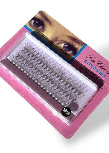 60'lı 14 Mm Doğal Tekli Takma Kirpik - Görsel 2