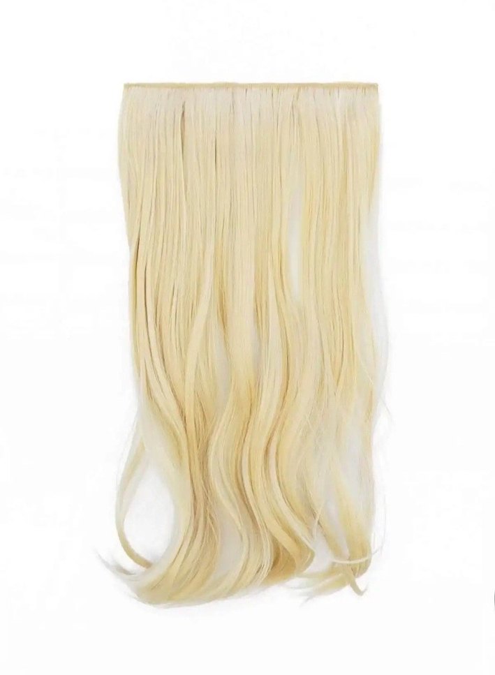 PREMIRUM YARIM AY ÇIT ÇIT SAÇ PLATİN SARISI - Görsel 2