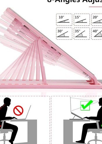 Ayarlanabilir Laptop Standı 7 Kademe - Görsel 5