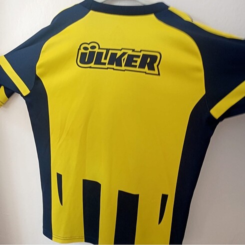 10 Yaş Beden sarı Renk Fenerbahçe Forması