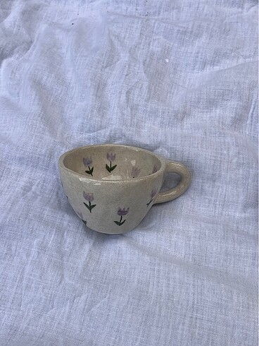 El yapımı seramik mug