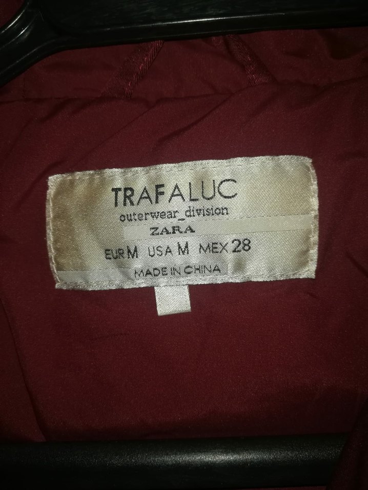 Bordo Kadın Kürk Detaylı Kışlık Mont - Görsel 3