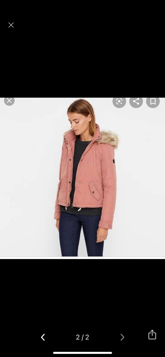 Kadın Kürklü Midi Ceket - Görsel 2