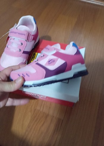 Slazenger Kız Çocuk Pembe Velcro Spor Ayakkabı