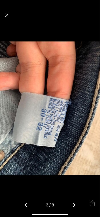 30 Beden Tommy Hilfiger denim jean