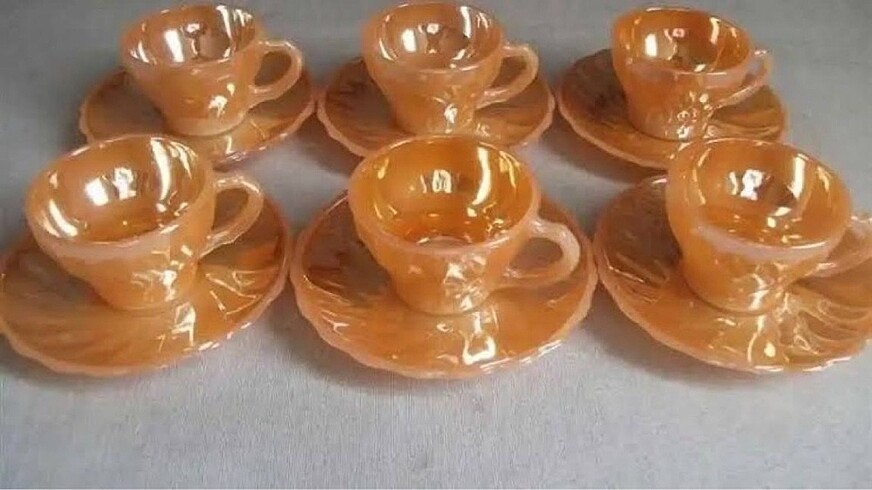 Amerikan nostaljik fincan takımı