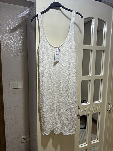 Zara dantel elbise
