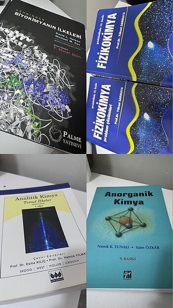 Kimya kitapları