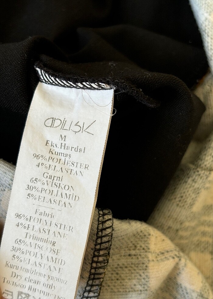 Şık Ekose Elbise - Görsel 5