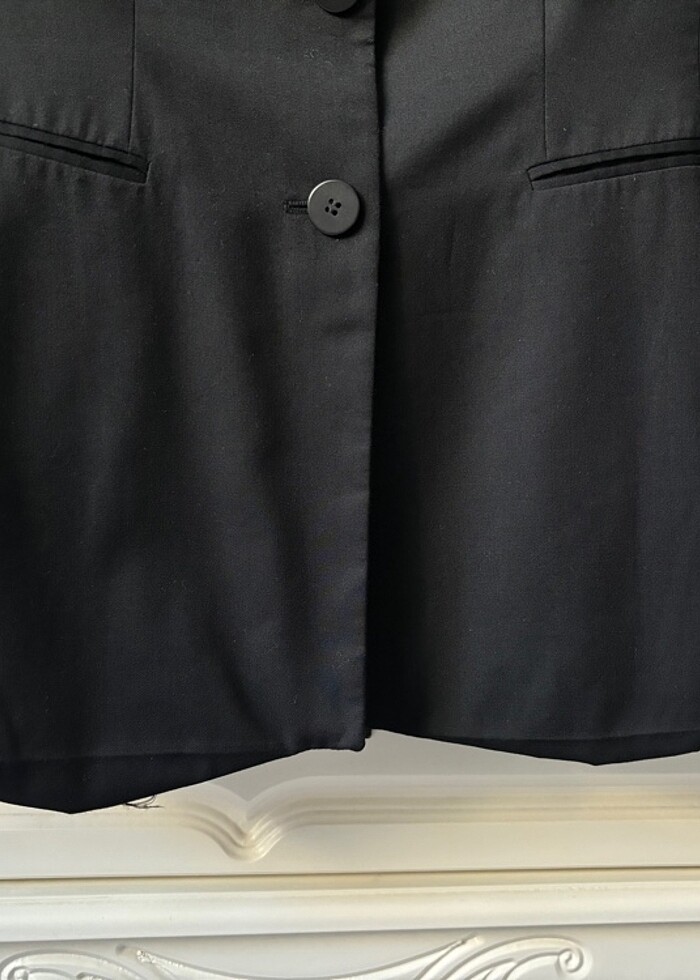 Sarar Klasik Siyah Ceket - Görsel 2