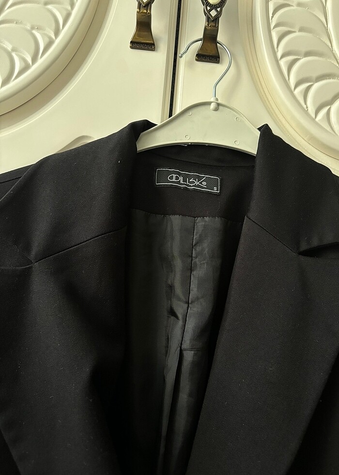 Adil Işık Siyah Blazer Ceket - Görsel 2