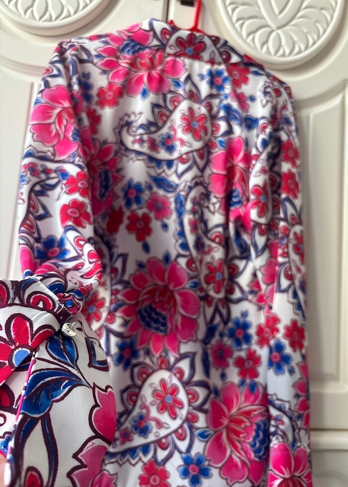 Zara Desenli Gömlek - Görsel 4