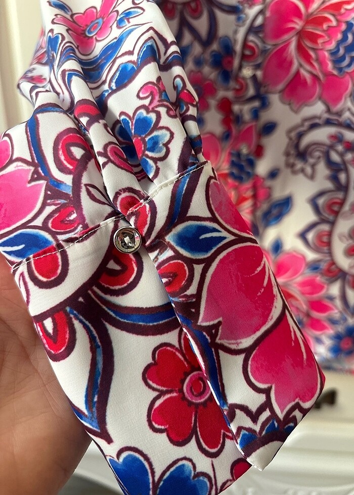 Zara Desenli Gömlek - Görsel 2