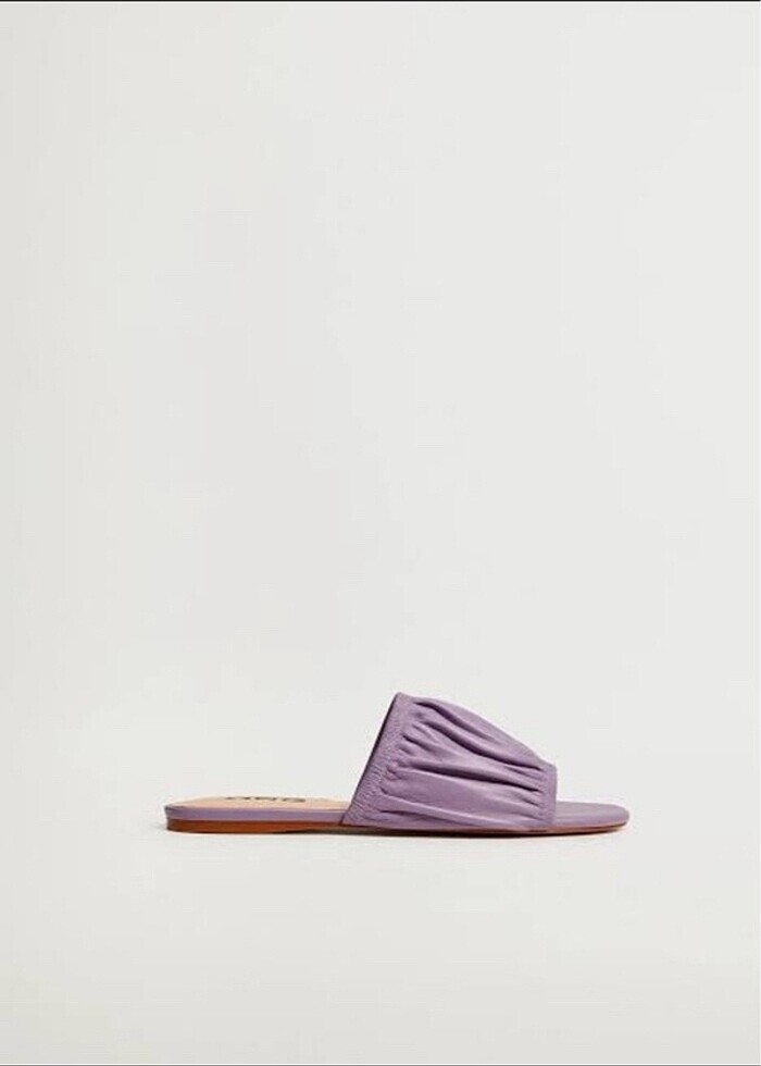 Mango Büzgülü Terlik - Görsel 3