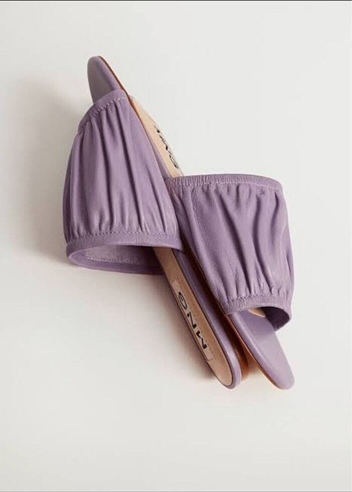 Mango Büzgülü Terlik - Görsel 2