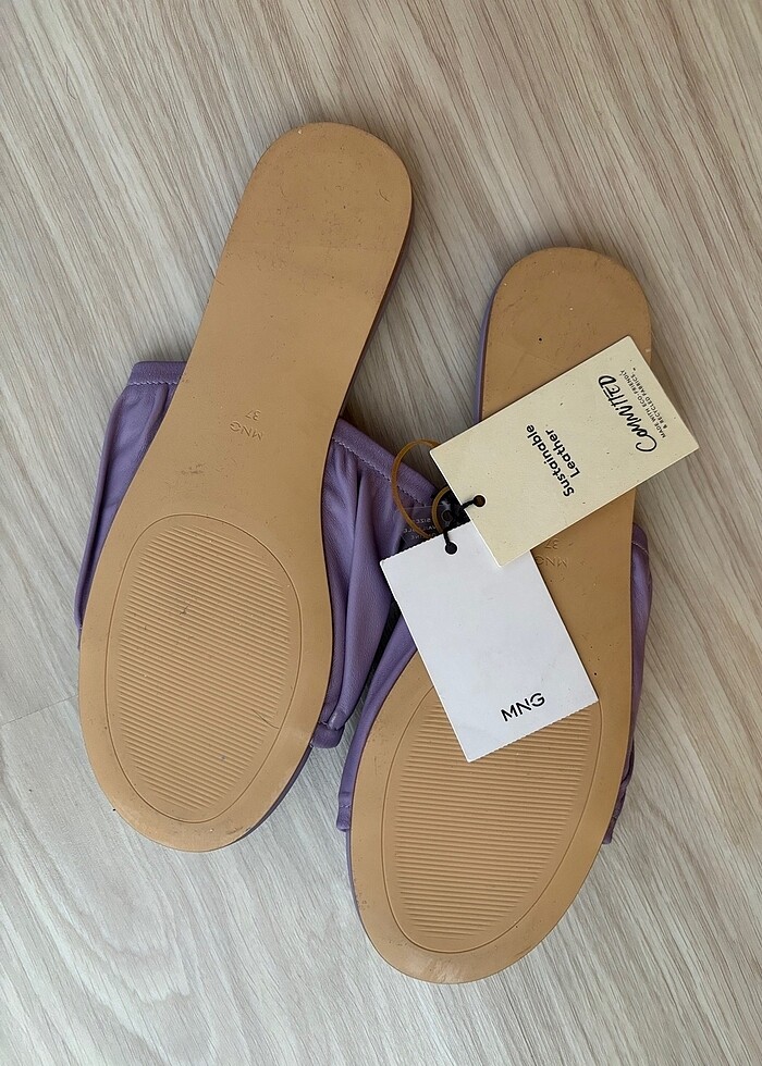 Mango Büzgülü Terlik - Görsel 5