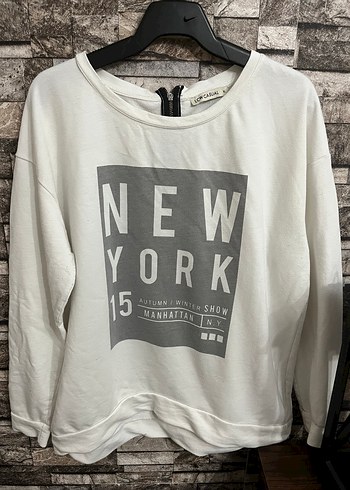 xl Beden Uzun kollu Kadın Sweatshirt