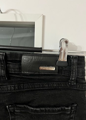 Siyah Regular Fit Denim kadın Jean - Görsel 6