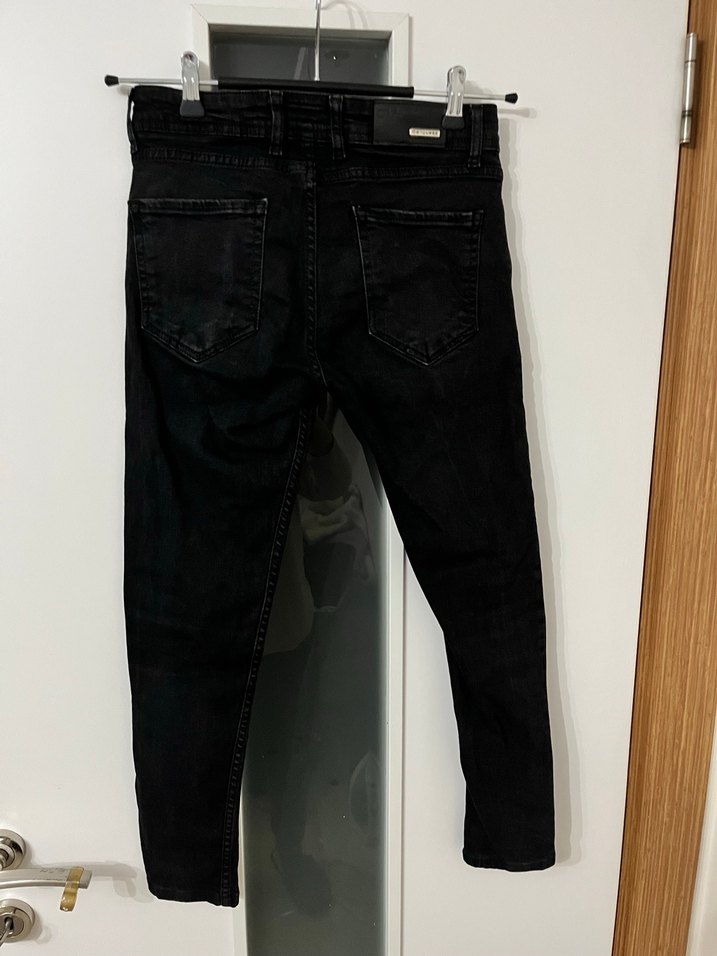 Siyah Regular Fit Denim kadın Jean - Görsel 2