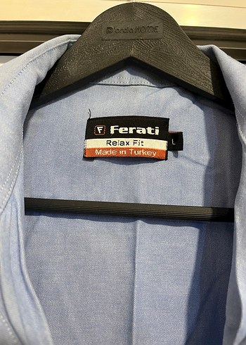 Mavi Düğmeli Erkek Gömlek - Görsel 5