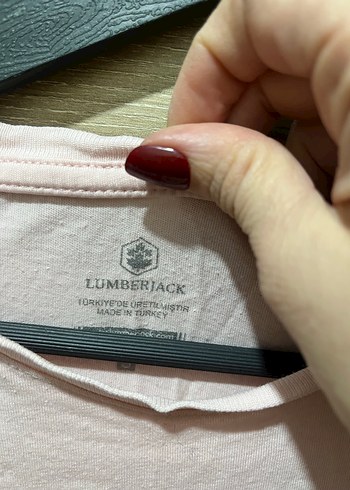 Pembe Kısa Kollu Kadın Tişört - Görsel 3