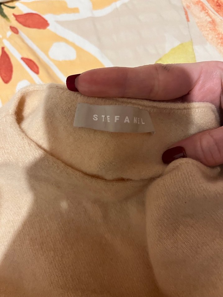 Asimetrik yün kazak - Görsel 2