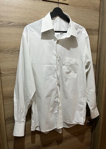 Beyaz klasik gömlek 39/40 - Görsel 2