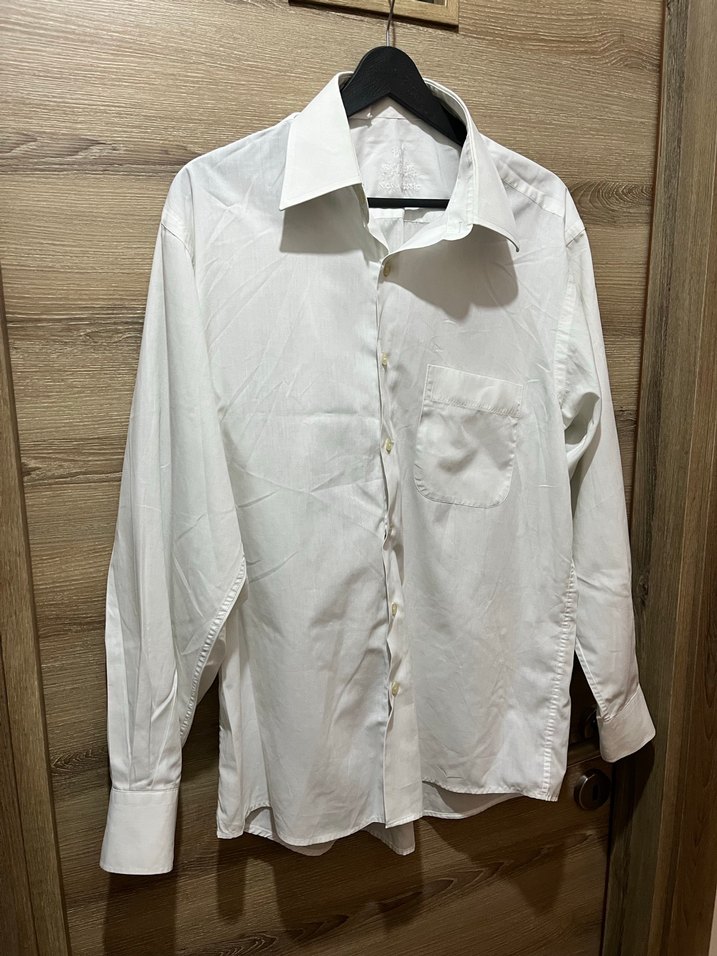 Beyaz klasik gömlek 39/40 - Görsel 2