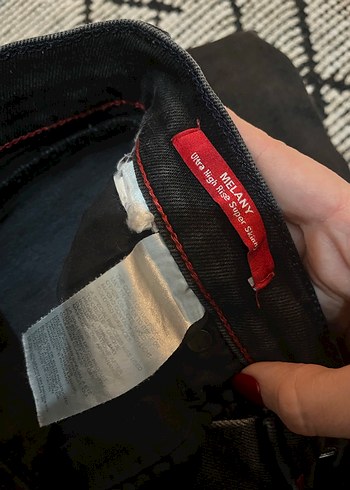 Ultra yüksek bel skinny Jean - Görsel 9