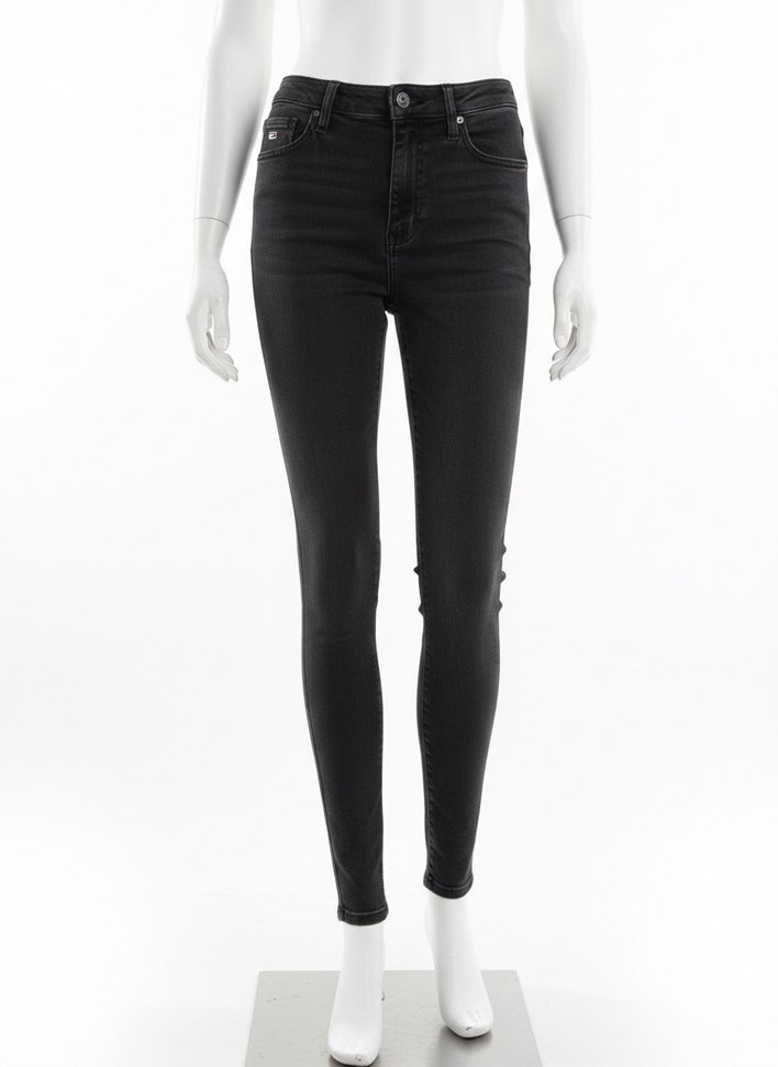 Ultra yüksek bel skinny Jean - Görsel 2