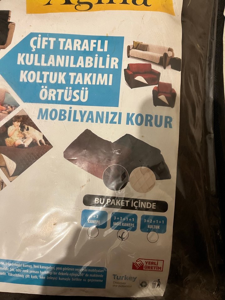 Çift Taraflı Koltuk Takımı Örtüsü - Görsel 3