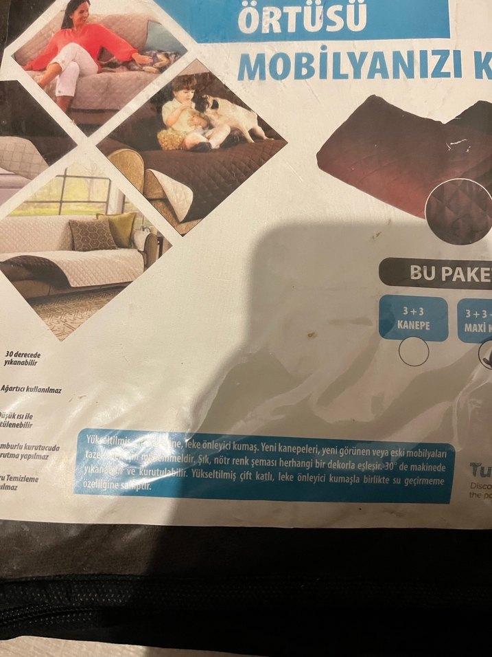 Çift Taraflı Koltuk Takımı Örtüsü - Görsel 2