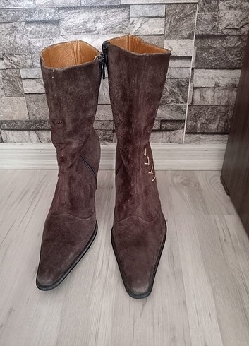 38 Beden Zeyn exclusive süet çizme