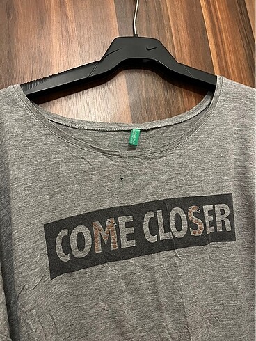 l Beden gri Renk Benetton crop