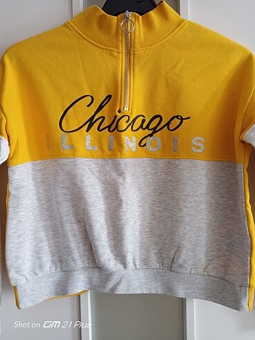 s Beden sarı Renk H&M sweatshirt