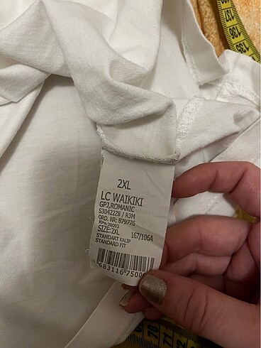xxl Beden beyaz Renk LCW PAMUKLU TSHİRT