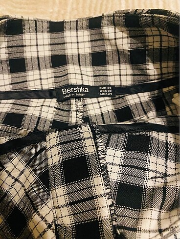 Kareli pantolon - Görsel 4