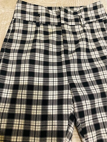 Kareli pantolon - Görsel 3