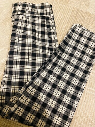 Kareli pantolon - Görsel 5