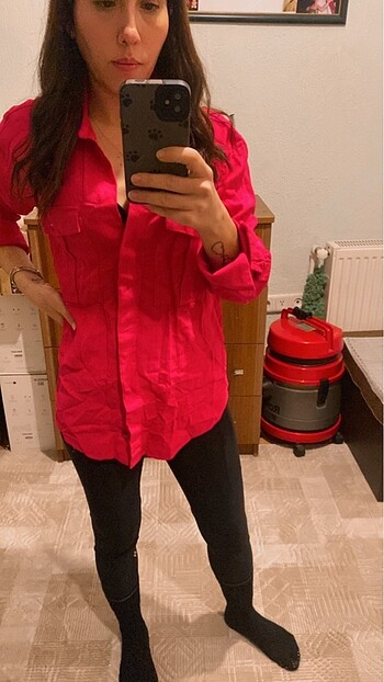 Keten gömlek - Görsel 4