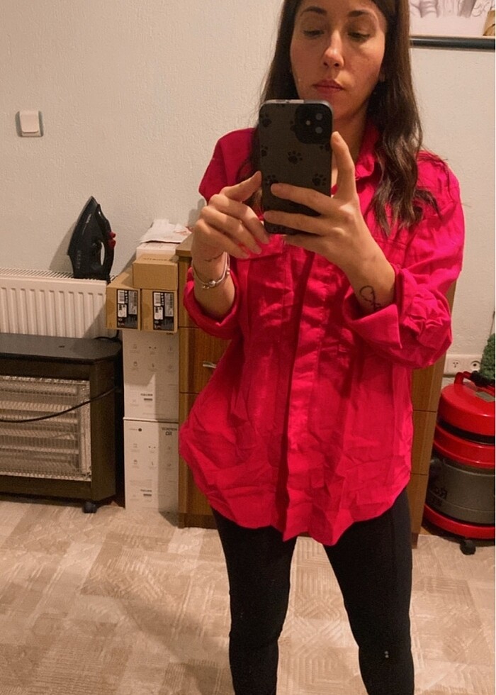 Keten gömlek - Görsel 5