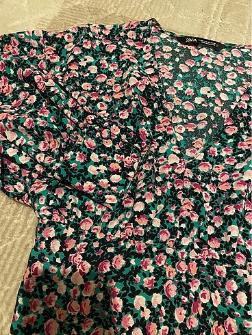 Çiçekli bluz - Görsel 2