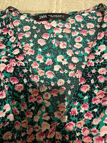 Çiçekli bluz - Görsel 4